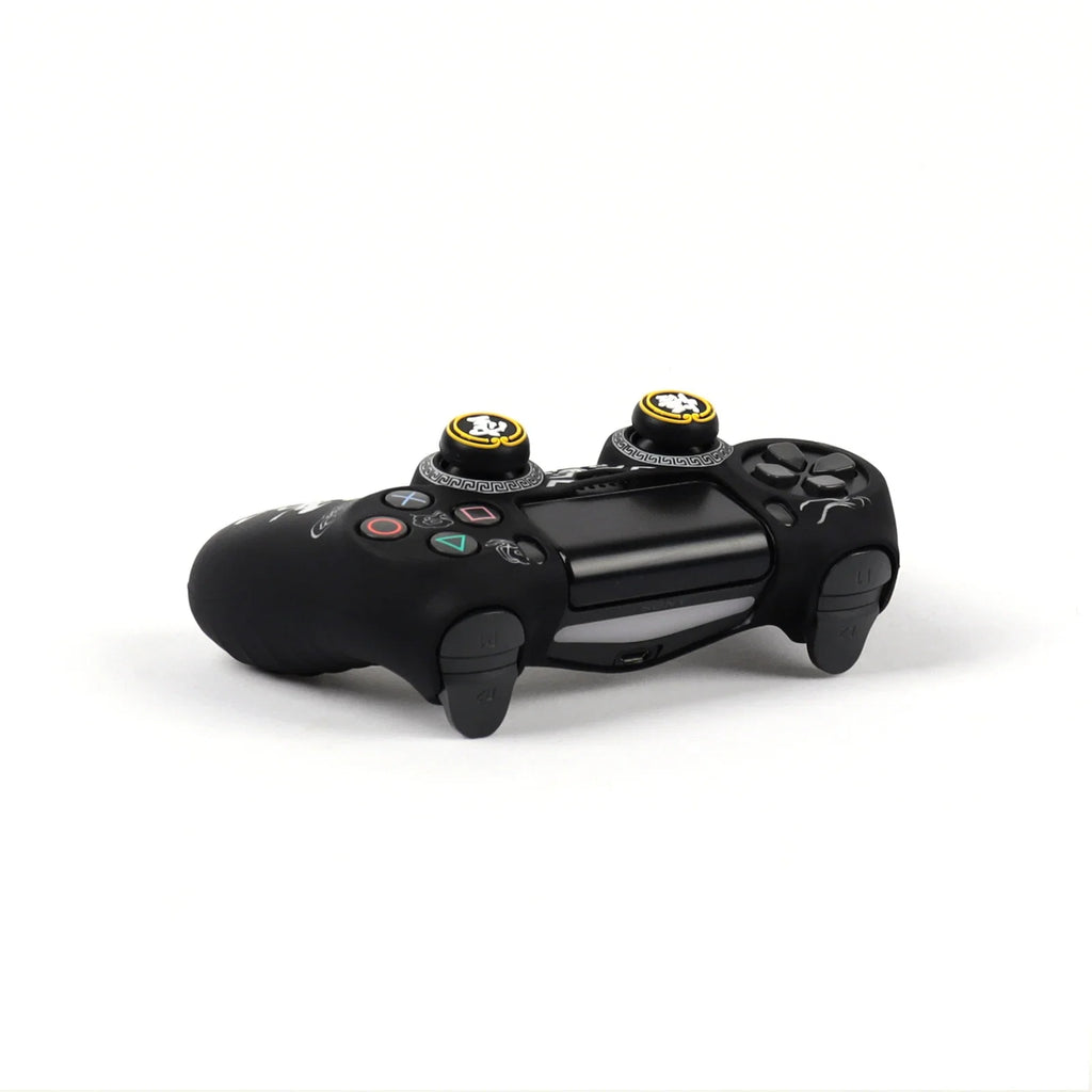 PS4 Controller Silicone Cover | Soft Protective Skin with Joystick Grips