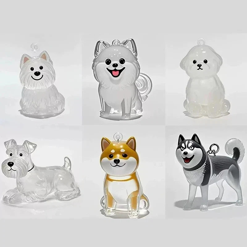 Memory Capsule Keychain | Pet Hair Keepsake Pendant for Dog Lovers
