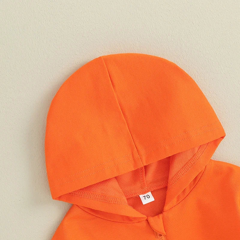 Kids Solid Color Hoodie | Long Sleeve Pullover for Toddlers