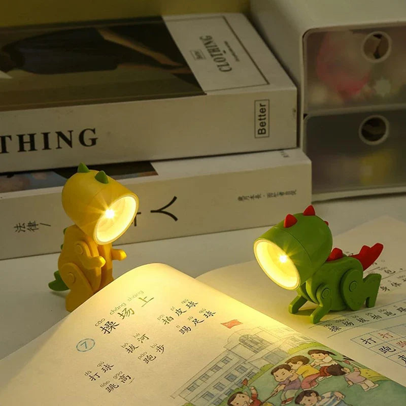 Mini Dinosaur Night Light | Battery-Powered LED Lamp for Kids