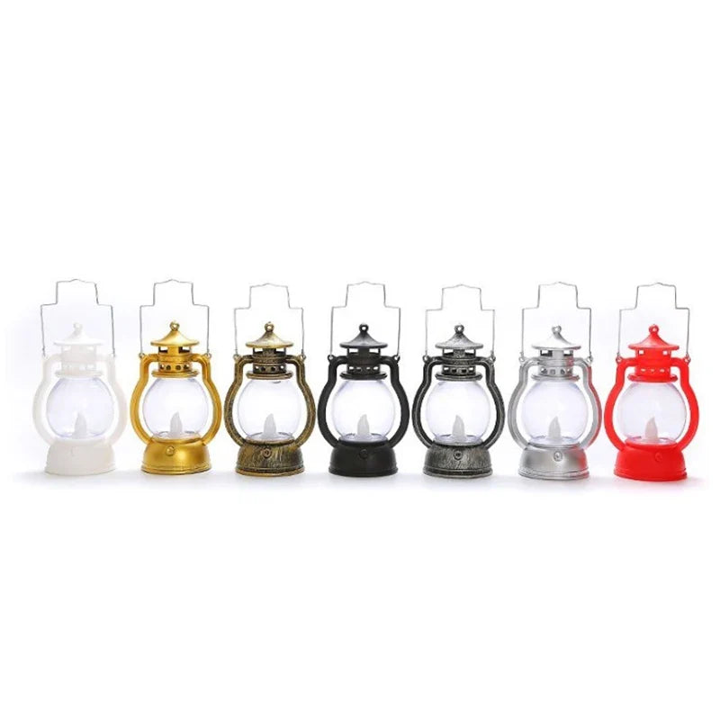 Retro Oil Lamp Halloween Lantern | Decorative LED Party Light