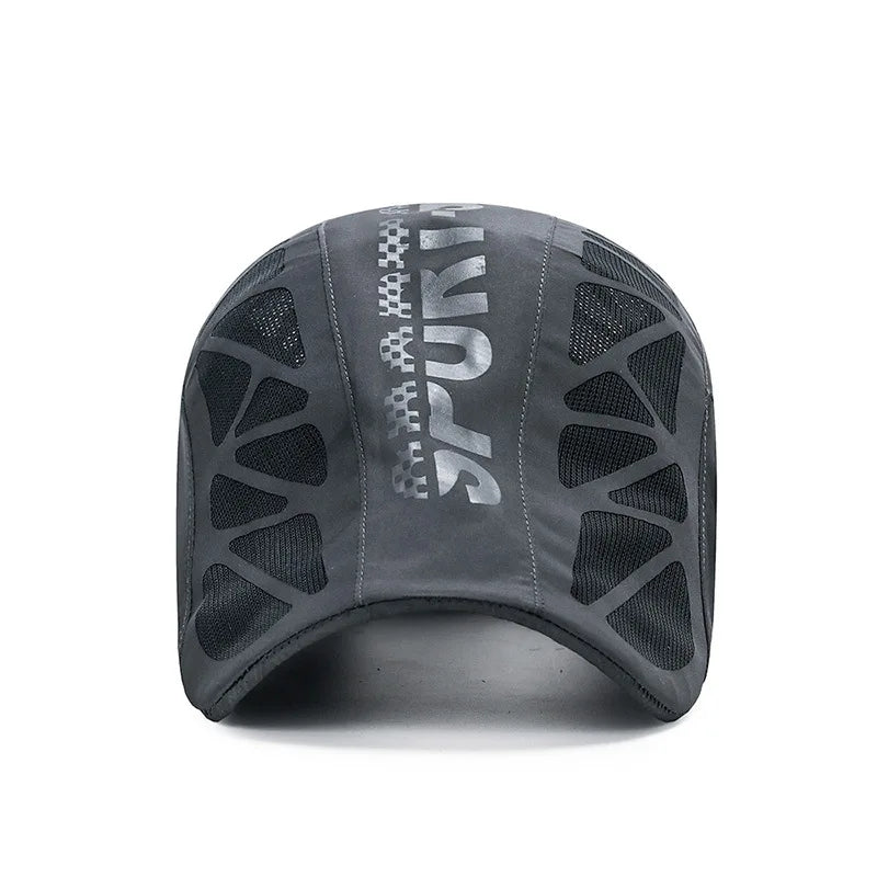 Summer Sport Alphabet Hat | Breathable Mesh Sun Cap for Men