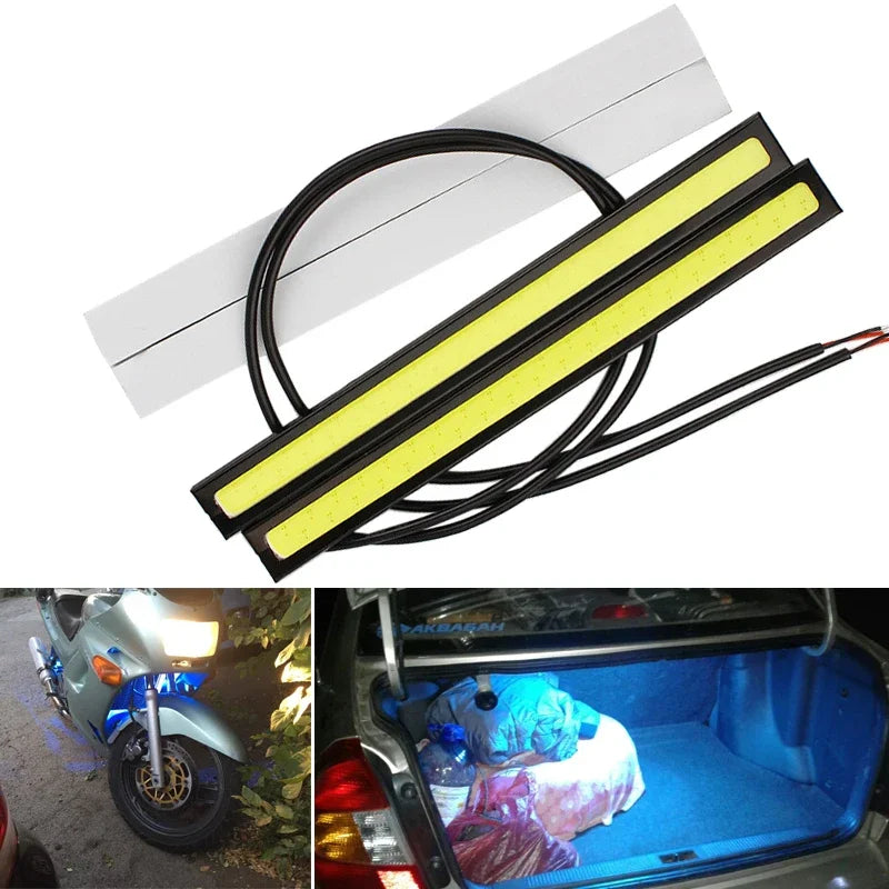 IP67 Waterproof LED Strip Light | 17cm COB Chipset & 3M Adhesive Mounting