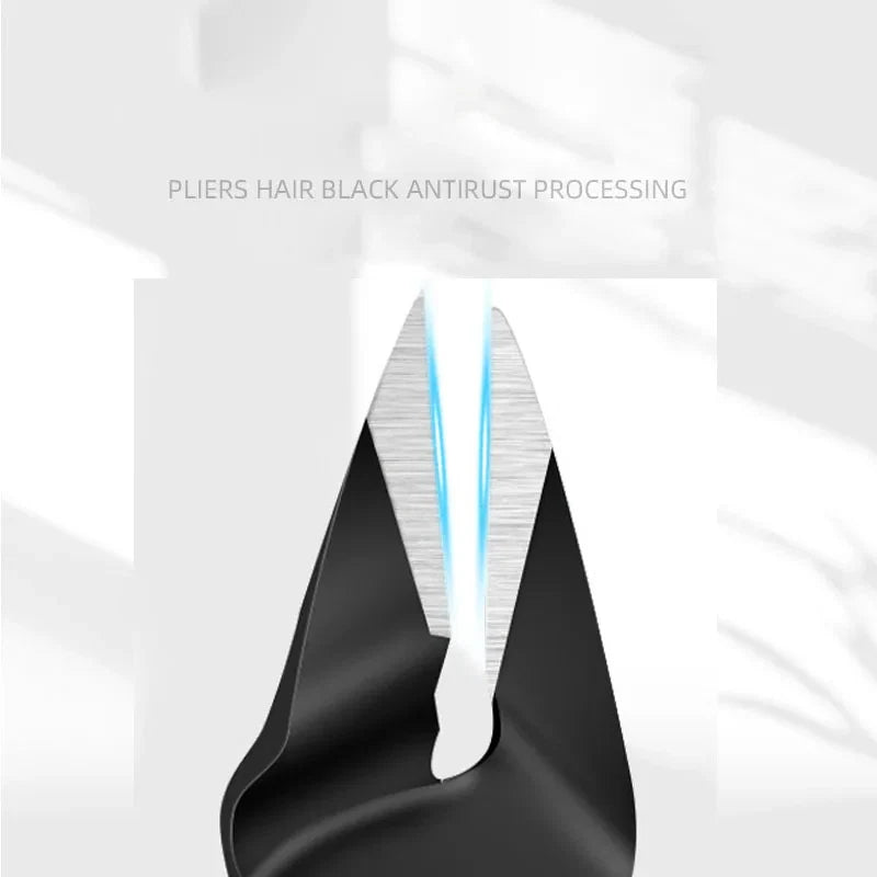 Mini Diagonal Pliers for Wire Cutting | Flush Cutter with Anti-Slip Rubber Handle