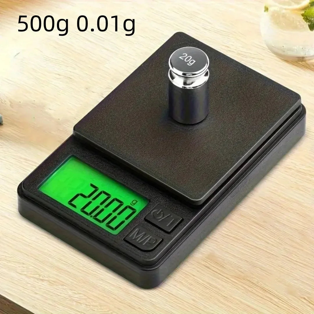 Mini Jewelry Scale | Digital Pocket Scale with 500g/0.01g Precision