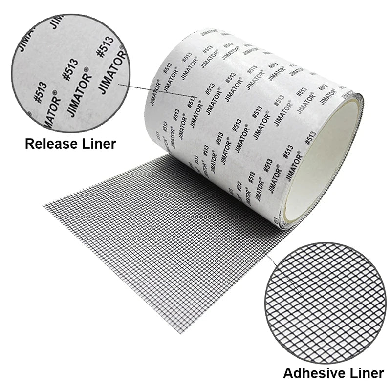 Window Mosquito Net Repair Tape | Self-Adhesive Screen Patch for Broken Holes