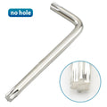 Torx Key Wrench Set L-Type Star Wrenches | Nickel Plated Security Tool Set