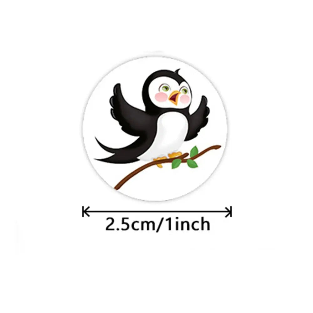 Teacher Reward Stickers for Kids | 100-500pcs Cute Animal Motivational Stickers