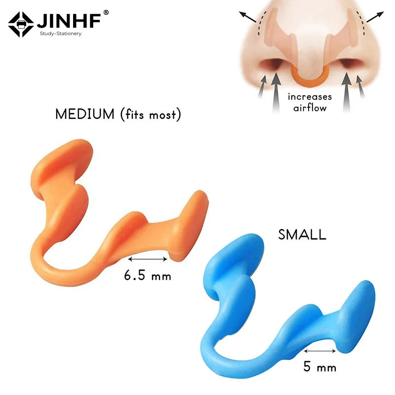 Soft Anti Snoring Nasal Dilator | Sleep Aid Nose Clip for Better Breathing