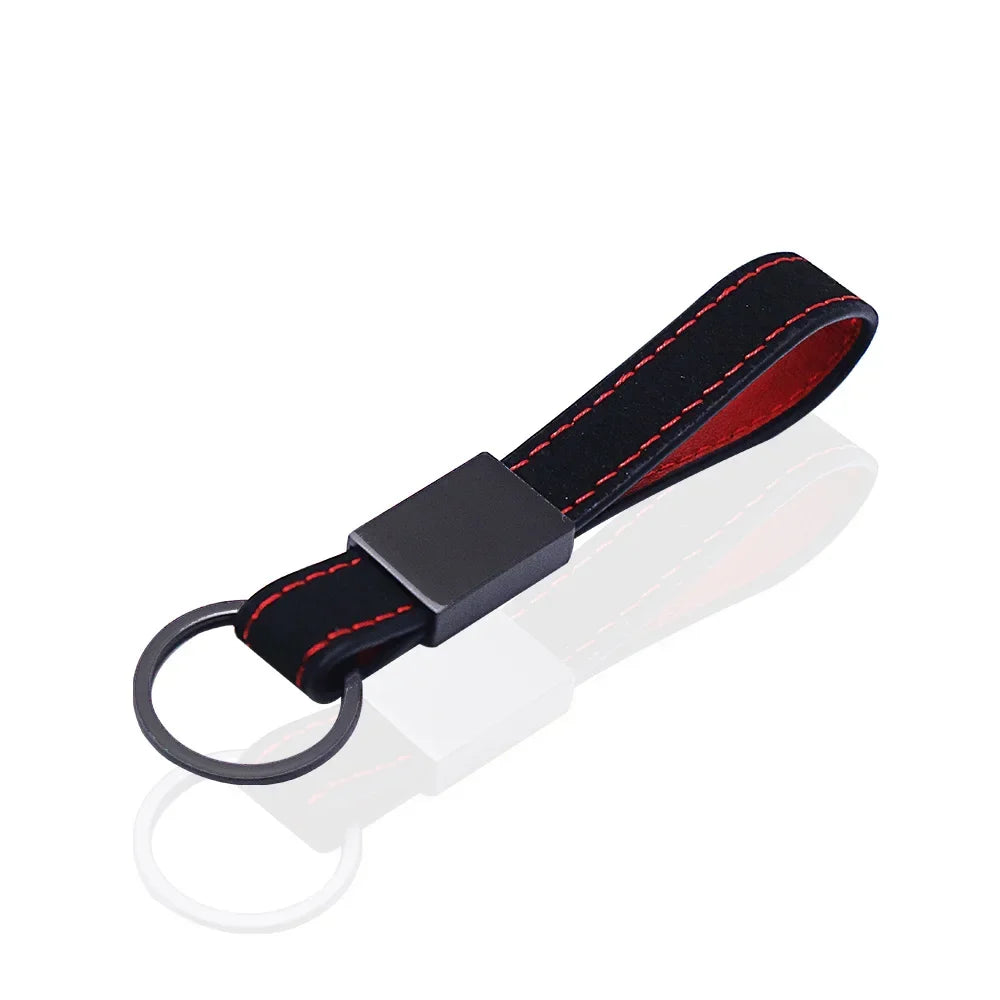 Motorcycle Leather Keychain for Honda CB500F CB500X CB650F CB650R CB750 CB1000R CB1100F CB1300 | Custom Fit Key Ring