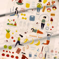 Korean Import Suatelier Daily Exercise DIY Scrapbooking Diary Sticker Set | School Supplies Gift