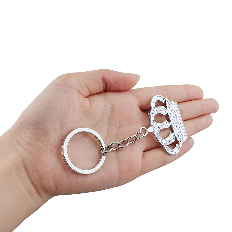 Mini Crown Keychain | Metal Car Keychain Pendant