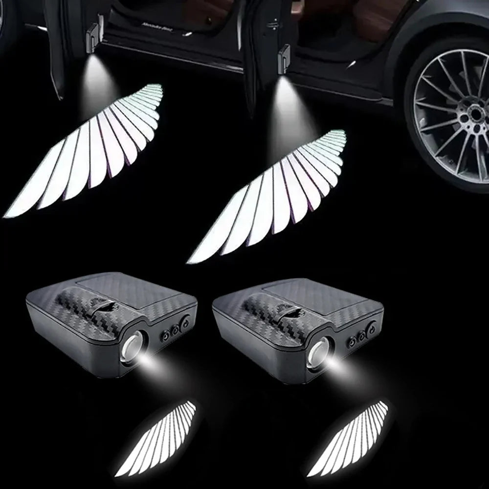 Angel Wings Door Welcome Light | Car Atmosphere LED Projector