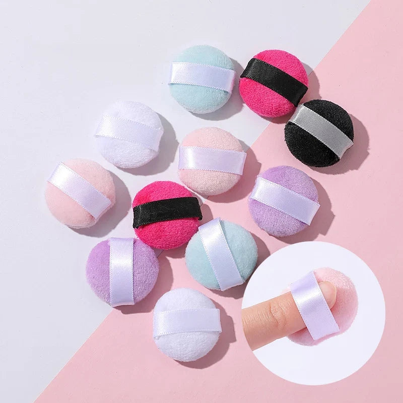 Mini Finger Puff Set | Professional Cosmetic Sponge for Concealer and Foundation