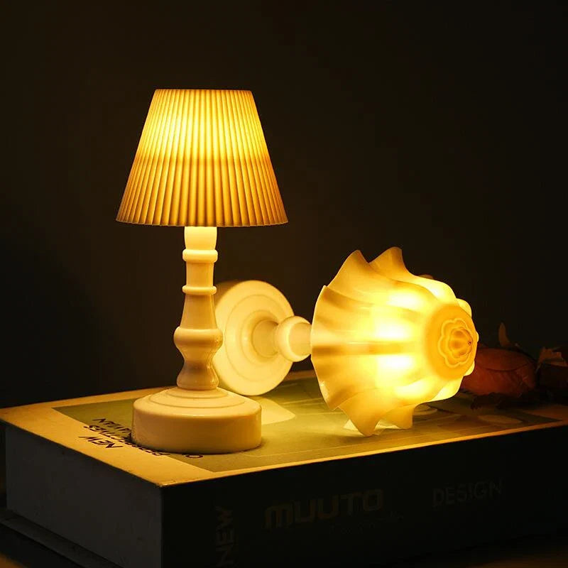 Mini LED Night Light | Battery Powered Atmosphere Lamp for Bedroom Decor