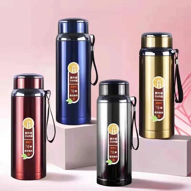 Steel Vacuum Insulated Water Tumbler | Double Wall Leak-proof Travel Mug