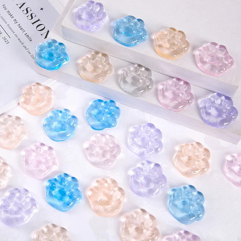 Kawaii Cat Paws Sticky Squeeze Toys | Soft, Realistic, Quick Rebound Jelly Stress Relief