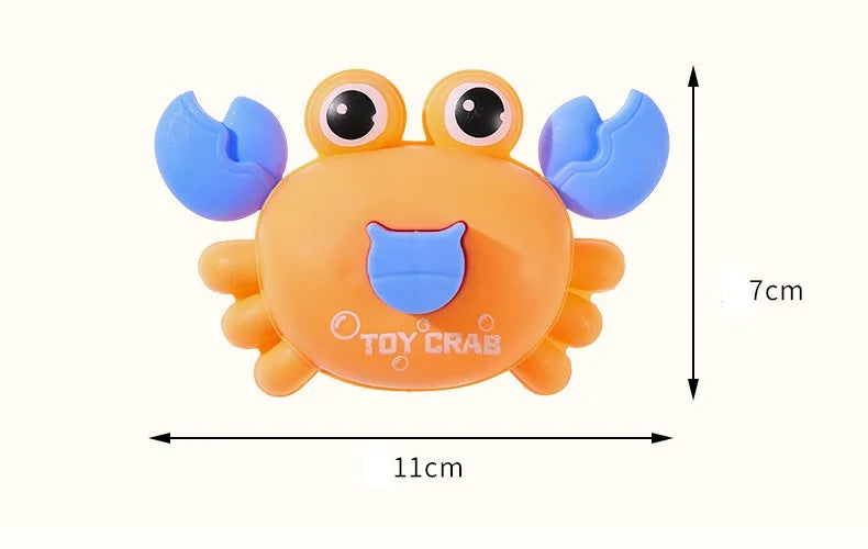 Simulation Crab Push Toy | Inertial Ocean Animal Car for Kids