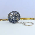 3D Car Tire Brake Disc Keychain | Fidget Toy Key Ring