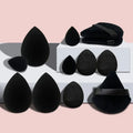 12Pcs Multicolor Makeup Sponge Blender Set | Soft Foundation Cosmetic Puff Kit