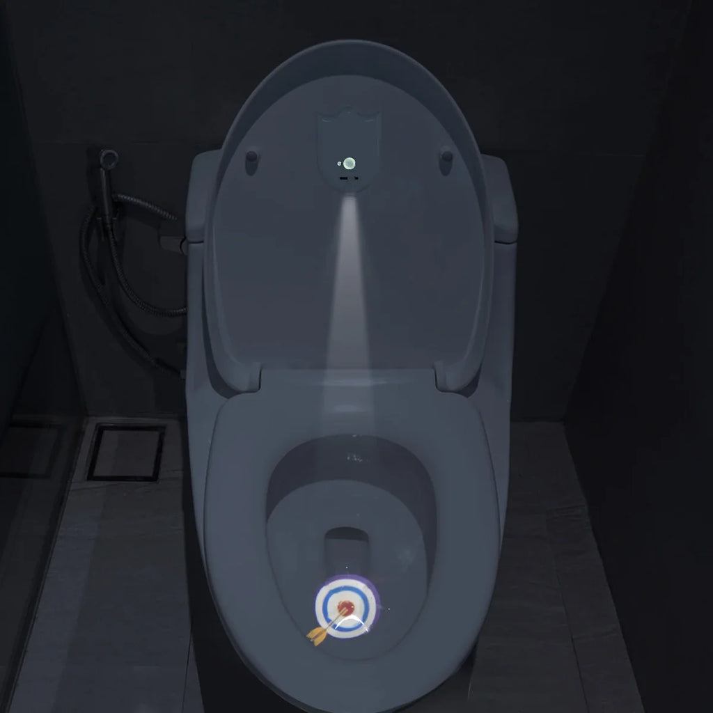 Motion Sensor Toilet Night Light | LED Projection Lamp with Auto Sensor