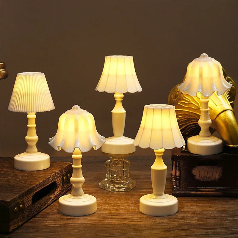 Mini LED Night Light | Battery Powered Atmosphere Lamp for Bedroom Decor