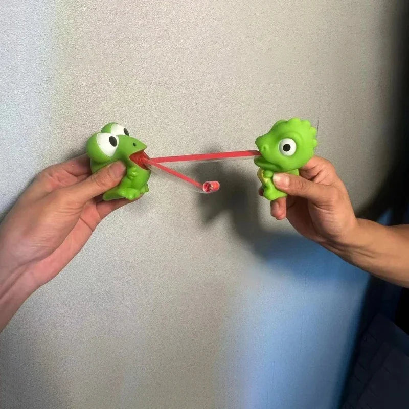 Frog Dinosaur Pinch Toy | Fun Squeeze Stress Relief Fidget Toy