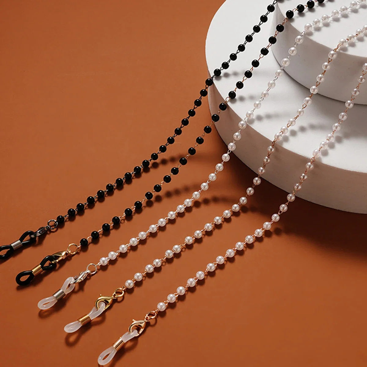 Imitation Pearl Beaded Glasses Chain | Fashion Eyeglasses Accessory for Women