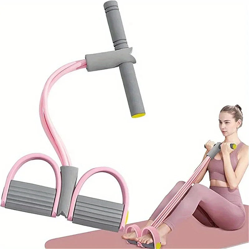 38cm Full Body Workout Resistance Bands | TPE Elastic Tubes with Foam Grips