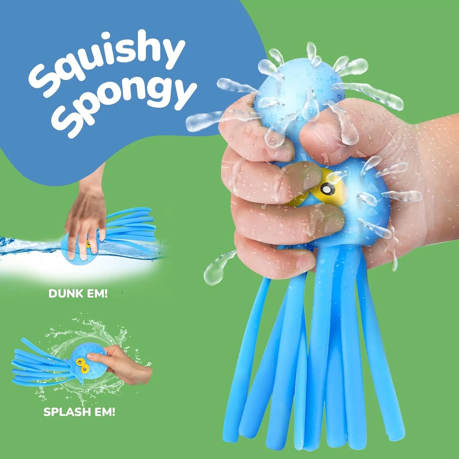 Sensory Octopus Water Balls for Kids | Fun Pool and Bath Toys