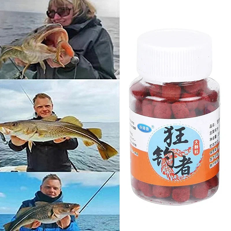 Worm Smell Carp Bait | Real Fishing Food Boilies Beads Attractant for Anglers