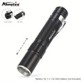 Alonefire 3W XPE LED Mini Penlight Flashlight | Portable Zoom Pocket Torch
