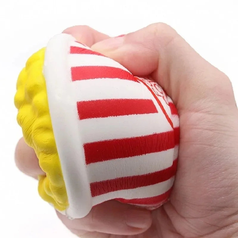 Popcorn Squeeze Toys | Kawaii Slow Rising Stress Relief Gifts
