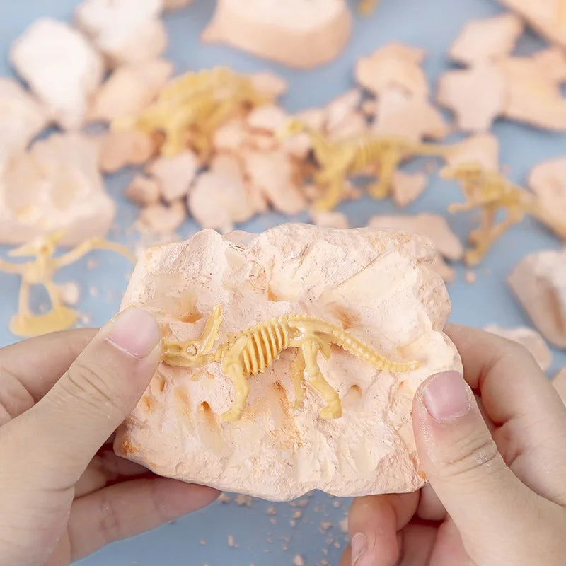 Dinosaur Fossil Excavation Kit | DIY Dig and Assembly Toy for Kids