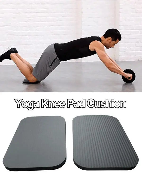 Yoga Knee Pad Cushion | Thick Foam Knee Protector for Exercise, Gardening, and Floor Work
