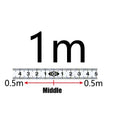 Miter Track Tape Measure | Self Adhesive Metric Steel Ruler for T-Track Miter Saw