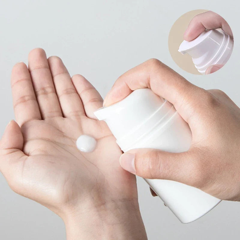 15/30/50ml Empty Airless Pump Bottles | Mini Lotion Vacuum Cosmetic Containers for Travel