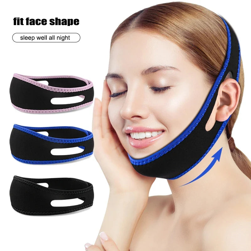 Anti Snore Chin Strap | Breathable Nylon Snoring Belt for Better Sleep