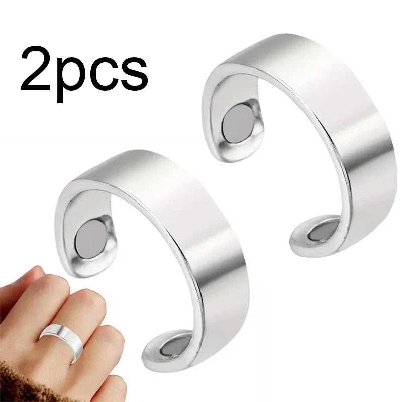 Magnetic Acupressure Anti Snoring Ring | Natural Sleep Aid