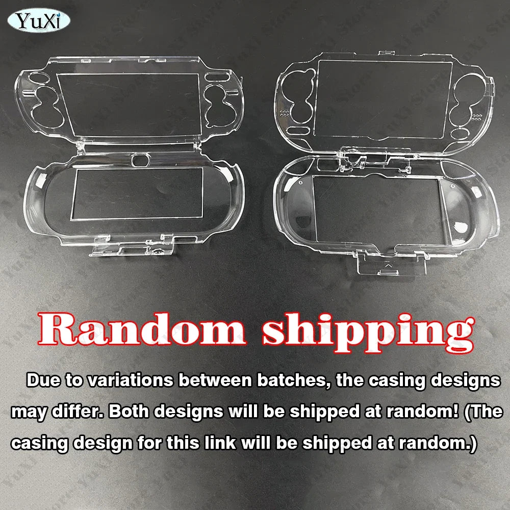 Clear Crystal Protective Case for PS Vita 1000 | Transparent Hard Shell with PET Film