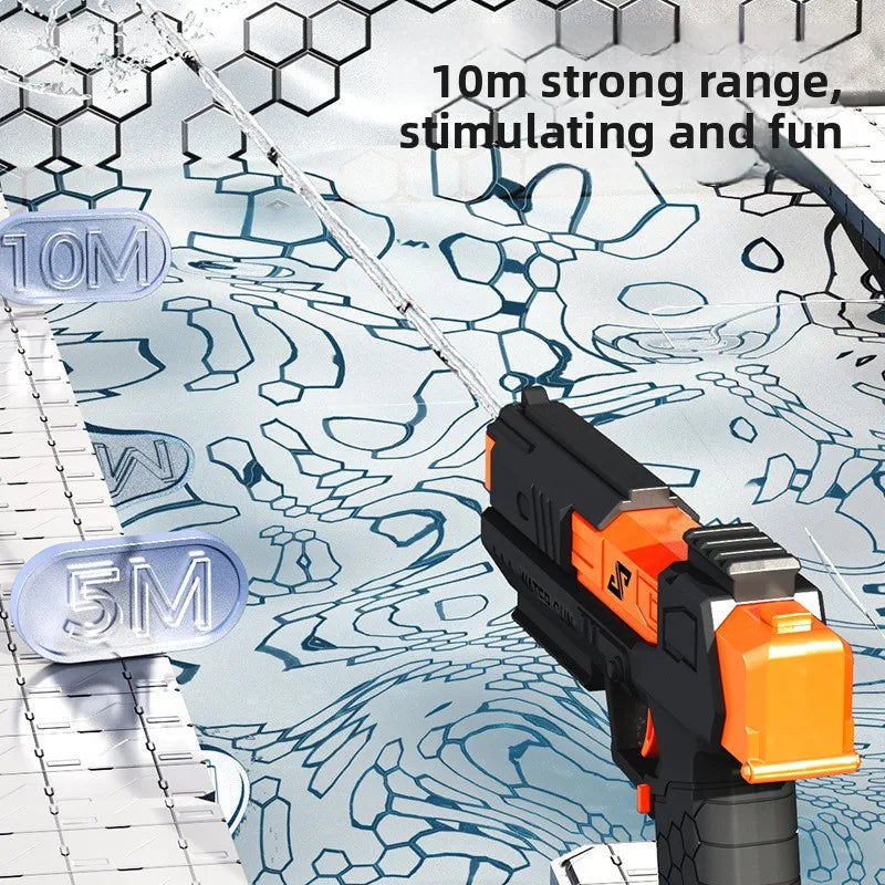 Manual Burst Water Gun | Portable Summer Outdoor Toy for Water Battles