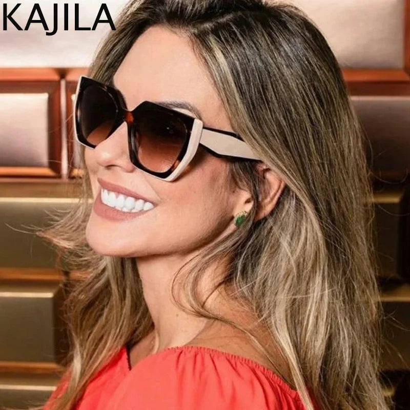 Cat Eye UV400 Square Punk Sunglasses