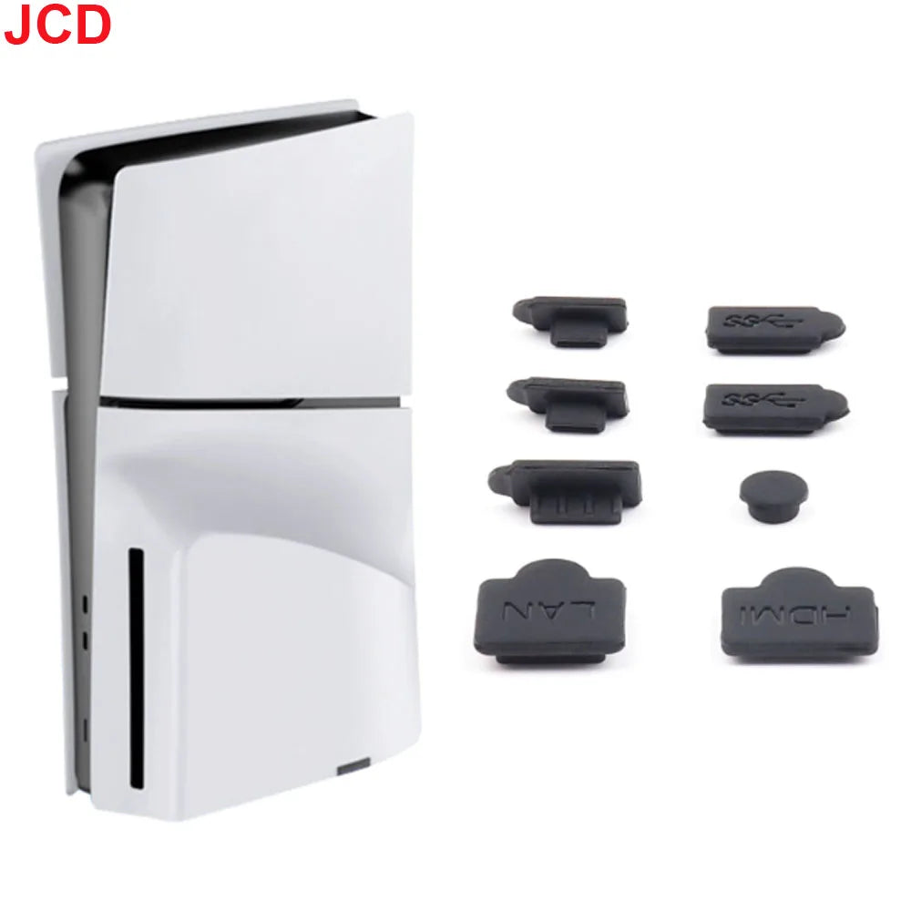 JCD Dust Plug for PS5 Slim | Anti-Dust USB Port Cover Kit
