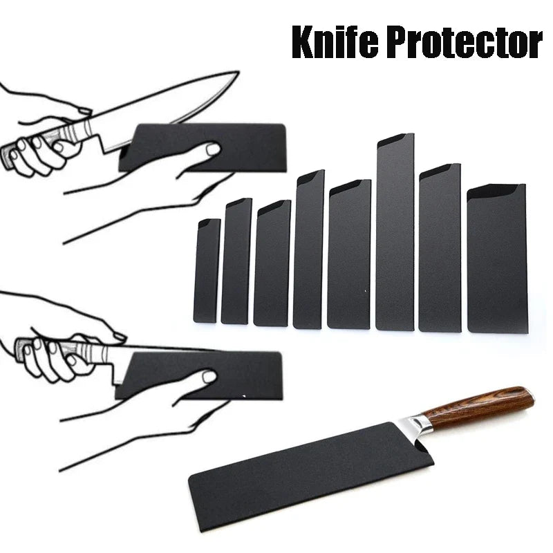 Heavy Duty Knife Sheath Protector | Durable ABS Plastic Chef Knife Sleeve