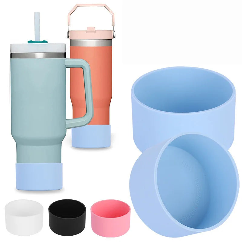 75MM Silicone Boot Bottom Sleeve Cover for Stanley 40oz Tumbler | Protective Cup Accessory