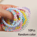 Candy Color Beads Bracelet Set for Kids | 10pcs Party Favors