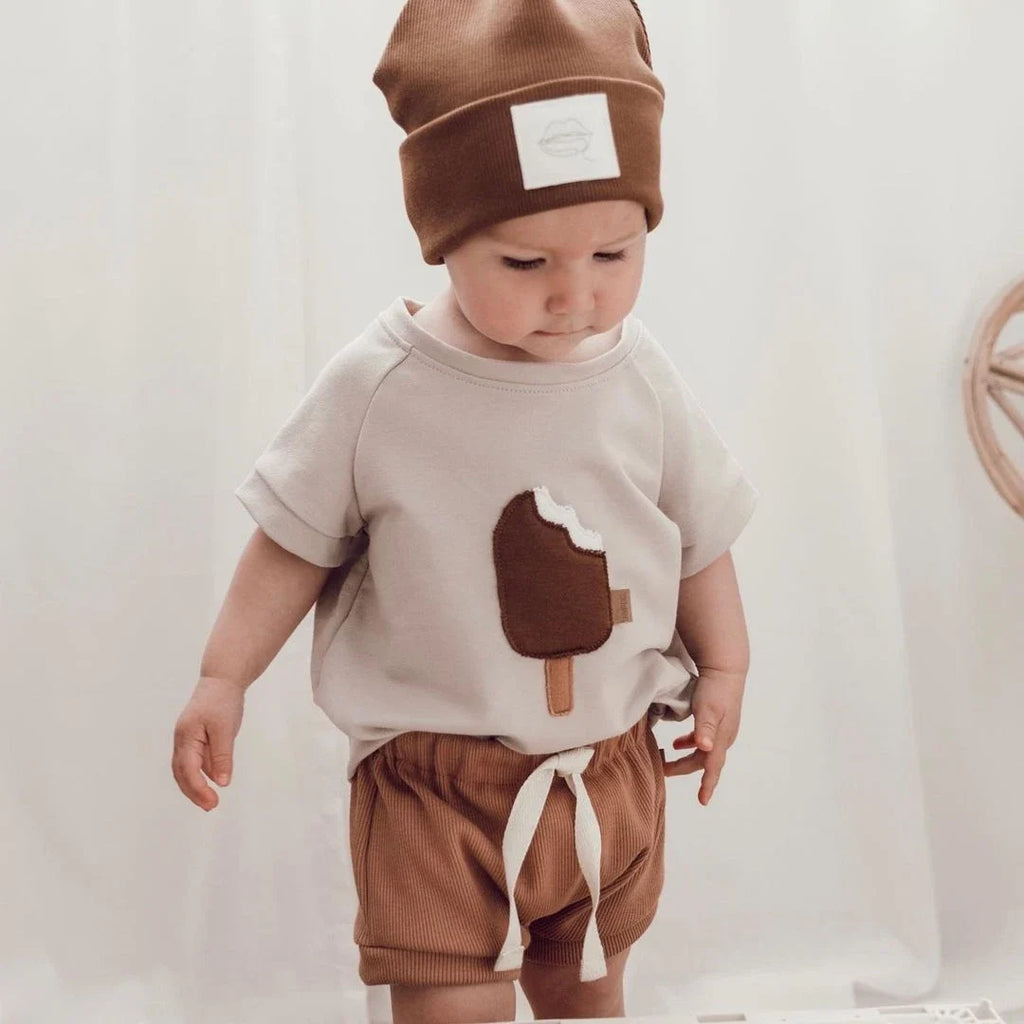 Kids Cotton Short Sleeve T-Shirt – Soft Casual Tee for Babies and Toddlers, Unisex Summer Wear
