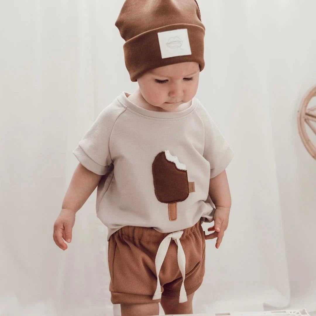 Kids Cotton Short Sleeve T-Shirt – Soft Casual Tee for Babies and Toddlers, Unisex Summer Wear