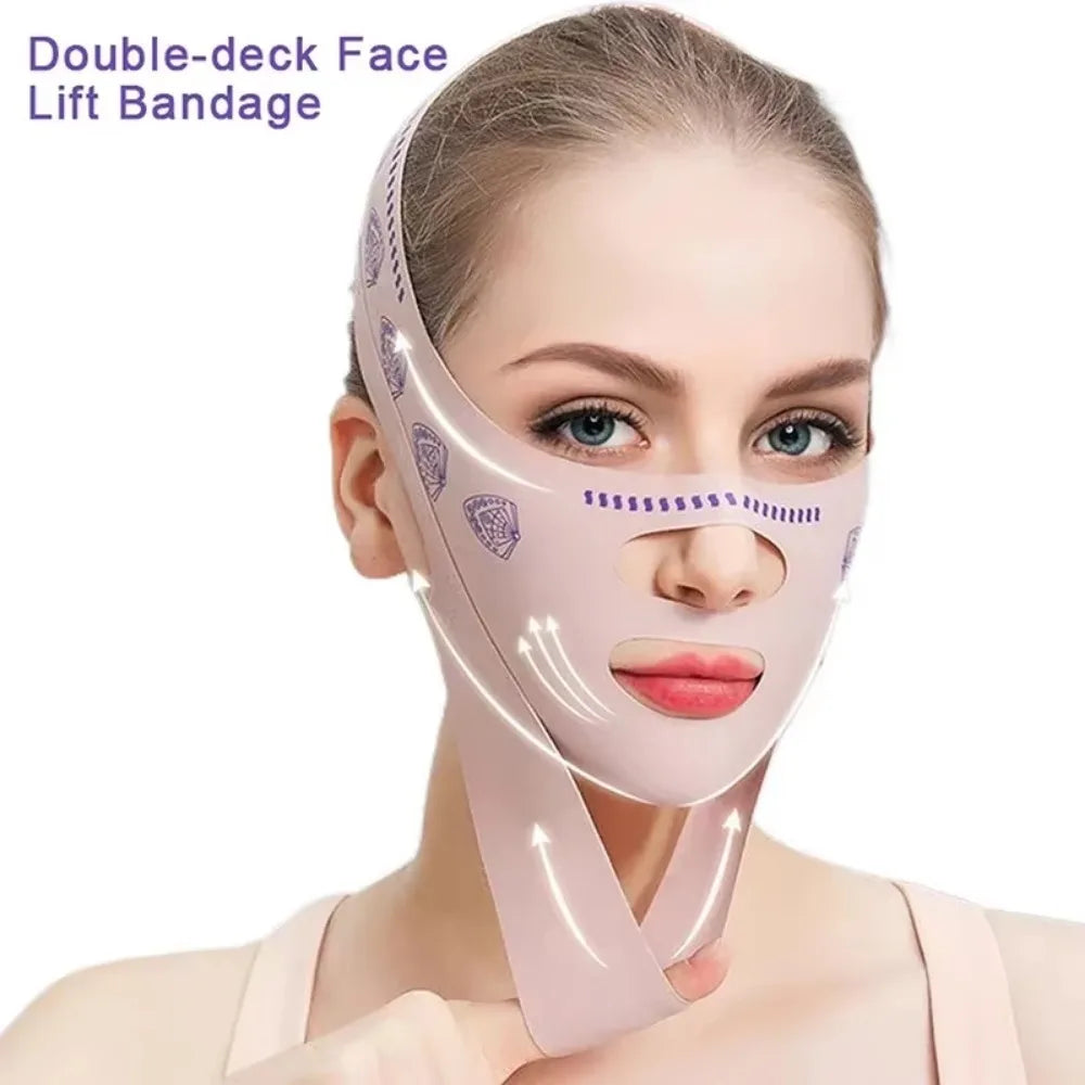 Women Face Slimming Bandage | V Line Lifting Strap for Cheek and Chin Lift