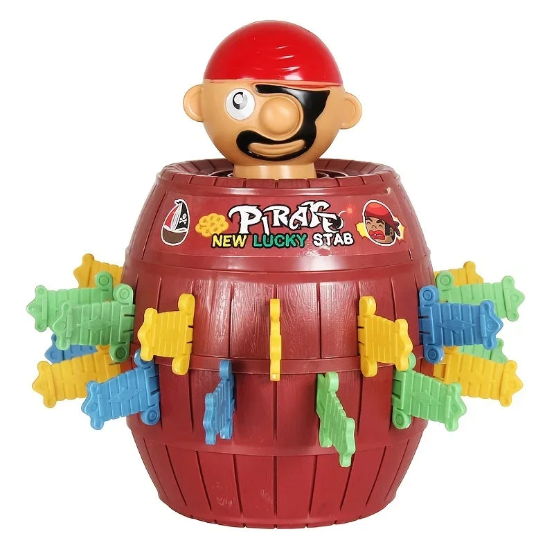 Pirate Bucket Toys | Novel Trick and Release Toy for Kids 3-6